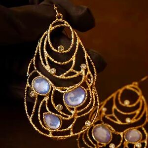 Alexis Bittar Large Lace Dangle Earrings